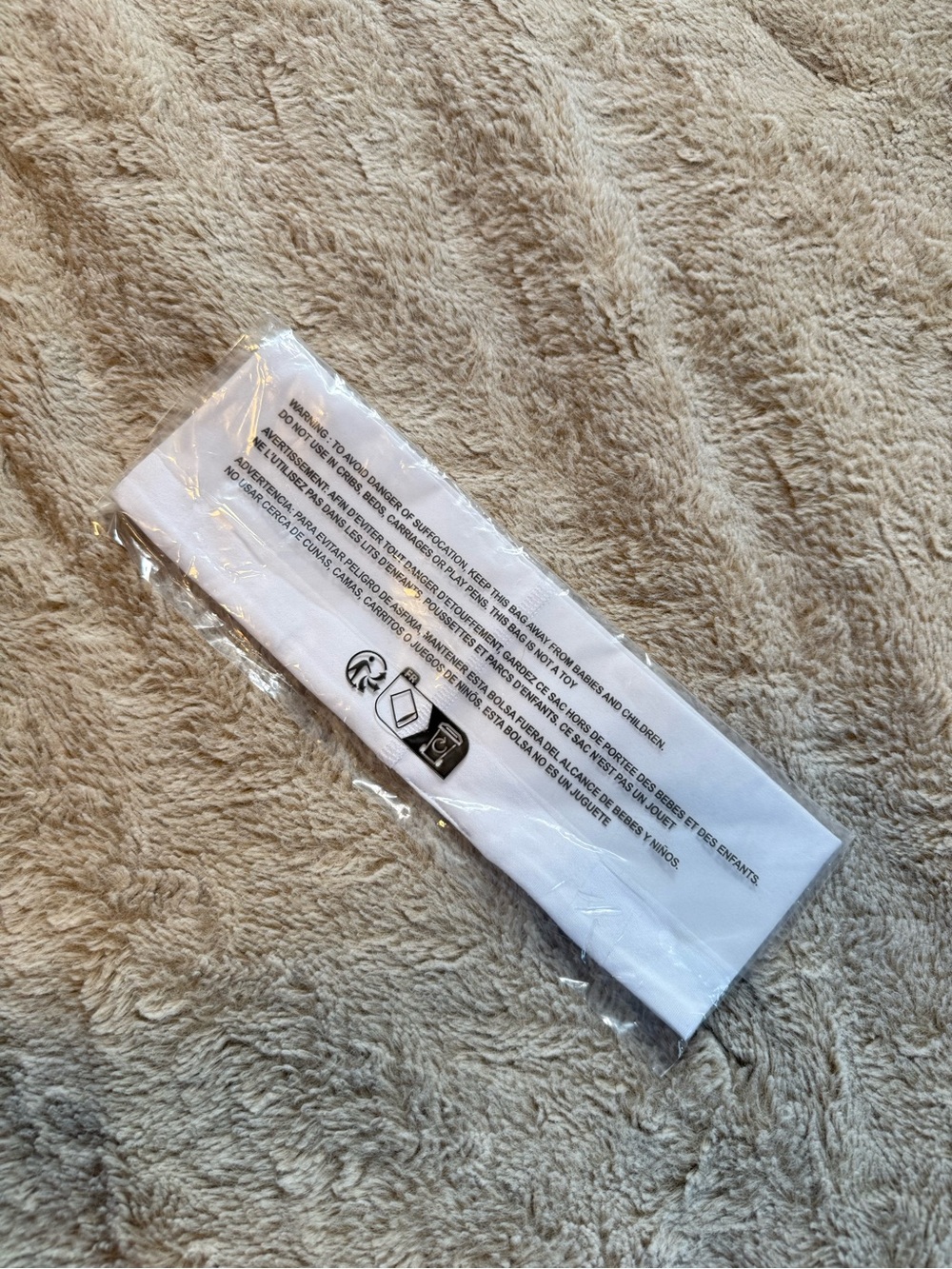 ALO Yoga White Wide Headband - Picture 2 of 2